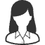 女性のアイコン
